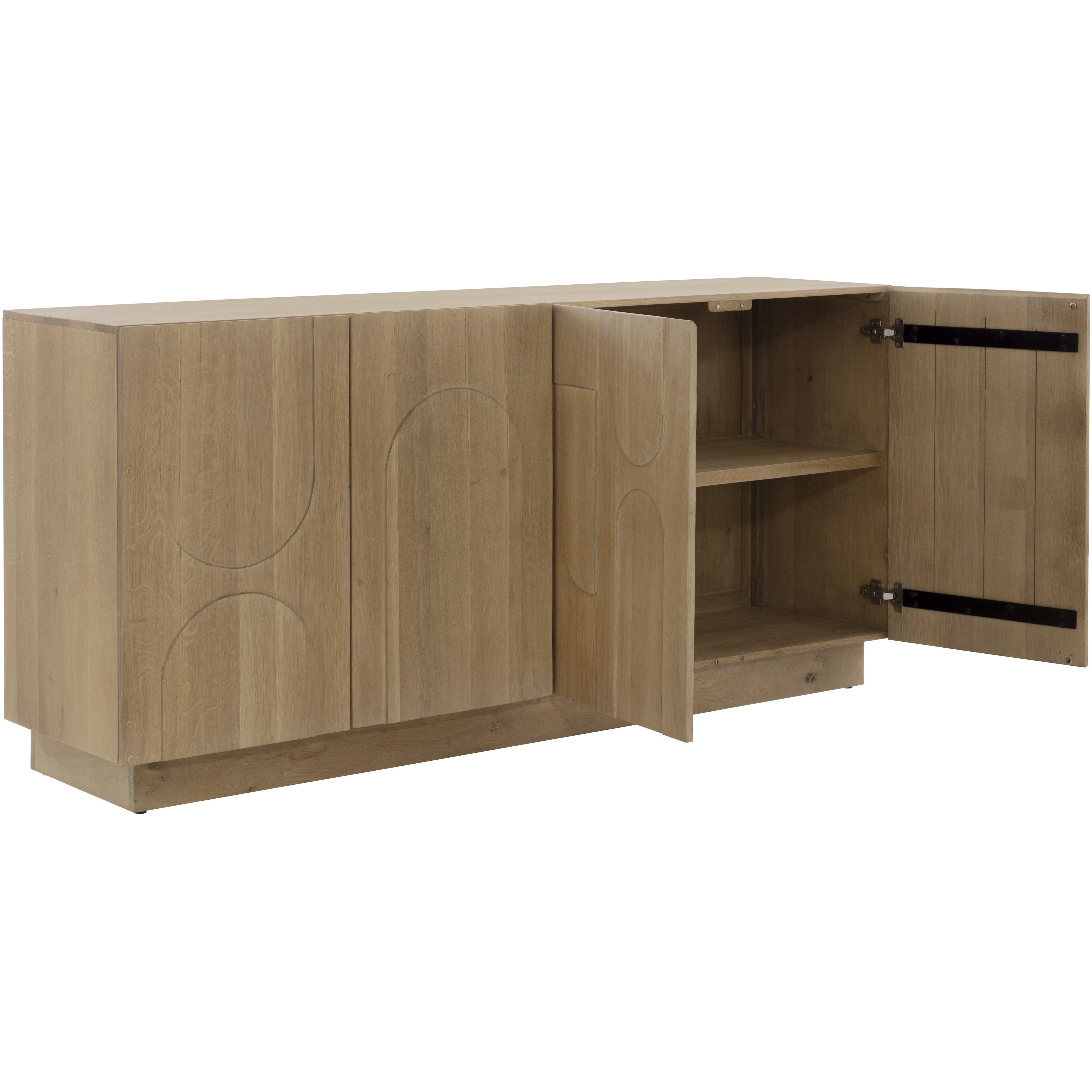 Cove 74 X 17.75 inch Rustic Oak Sideboard
